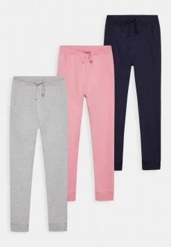 Friboo Niños BASIC GIRLS 3 PACK - Pantalones Deportivos - Pink, Grey, Dark Blue