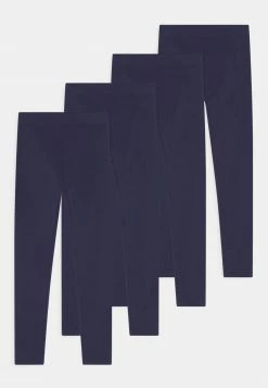 Friboo Niños BASIC GIRLS 4 PACK - Leggings - Dark Blue