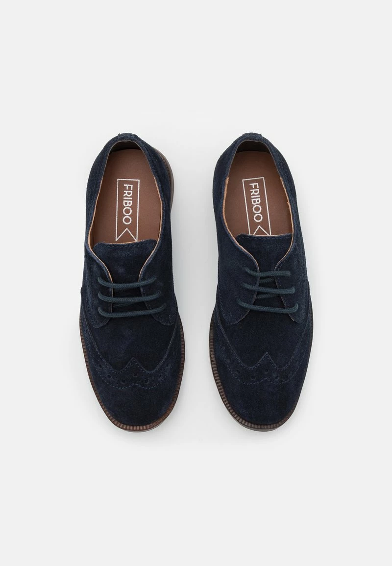 Friboo Niños LEATHER - Zapatos De Vestir - Dark Blue - Imagen 4