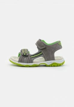 Friboo Niños LEATHER - Sandalias De Senderismo - Dark Grey