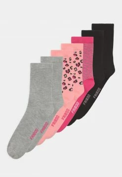 Friboo Niños 7 PACK - Calcetines - Black/grey/pink