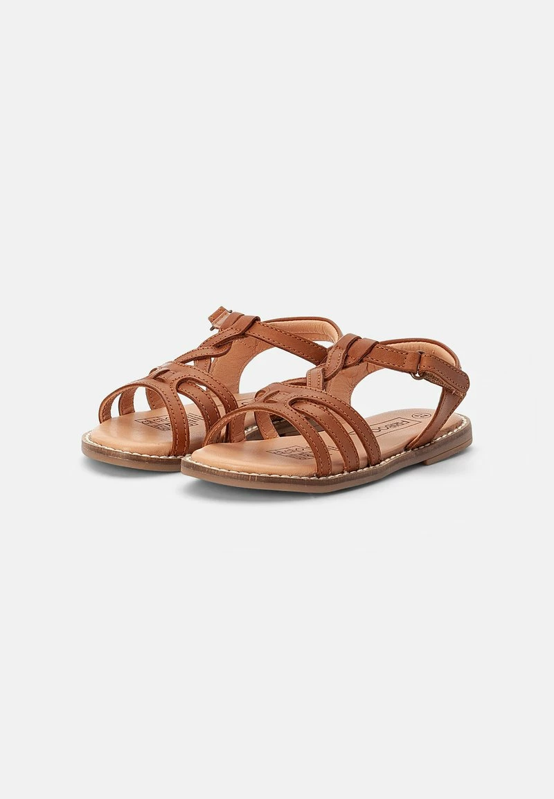 Friboo Niños LEATHER SANDALS - Sandalias - Cognac - Imagen 2