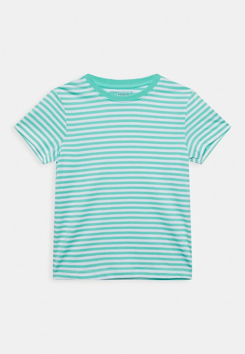 Friboo Niños MPACK: 4 YARN DYE STRIPE T-SHIRT - Camiseta Estampada - Multi-coloured - 917_blue - 502_turquoise - 505 - Imagen 5