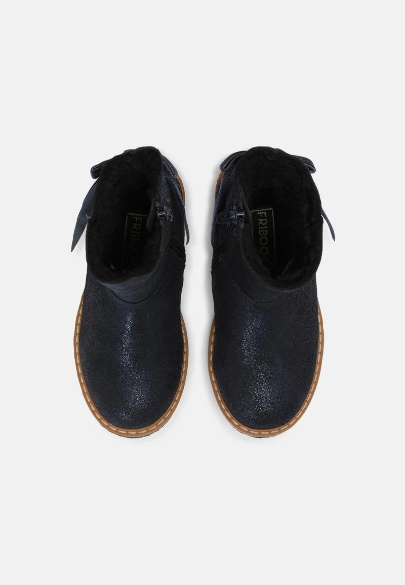 Friboo Niños LEATHER - Botas Para La Nieve - Dark Blue - Imagen 7