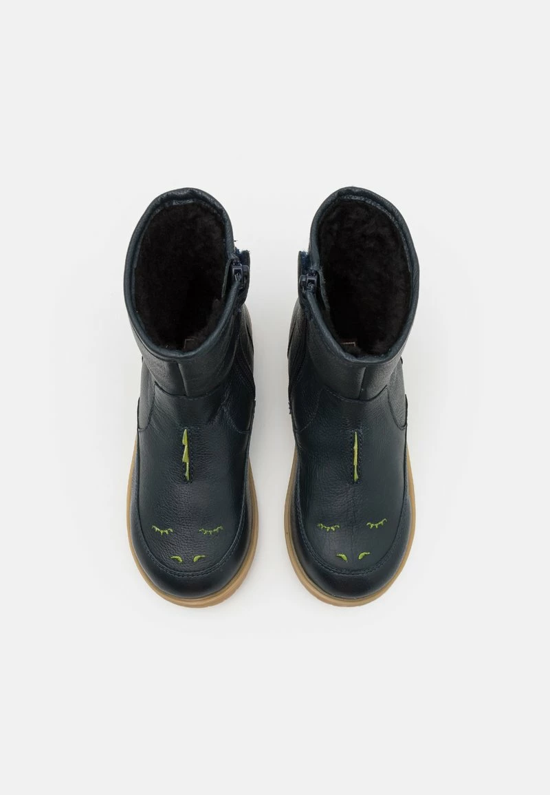 Friboo Niños LEATHER - Botines - Dark Blue - Imagen 4