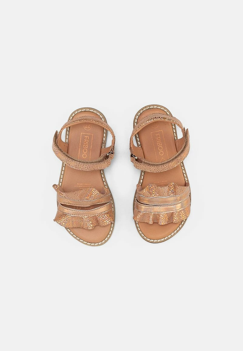 Friboo Niños LEATHER STRAPPY SANDALS - Sandalias - Rose Gold/coloured - Imagen 4