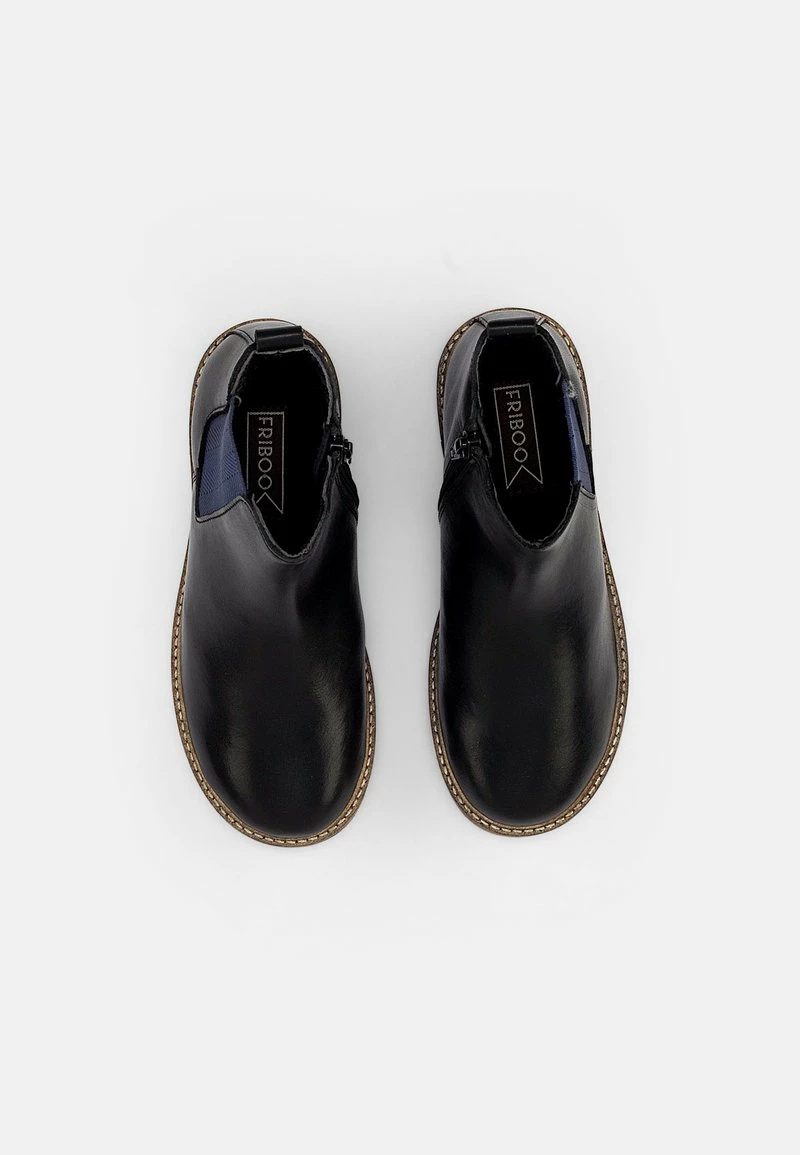 Friboo Niños LEATHER - Botines - Black - Imagen 4