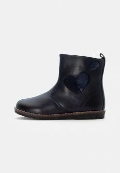 Friboo Niños LEATHER BOOTIES - Botines - Dark Blue