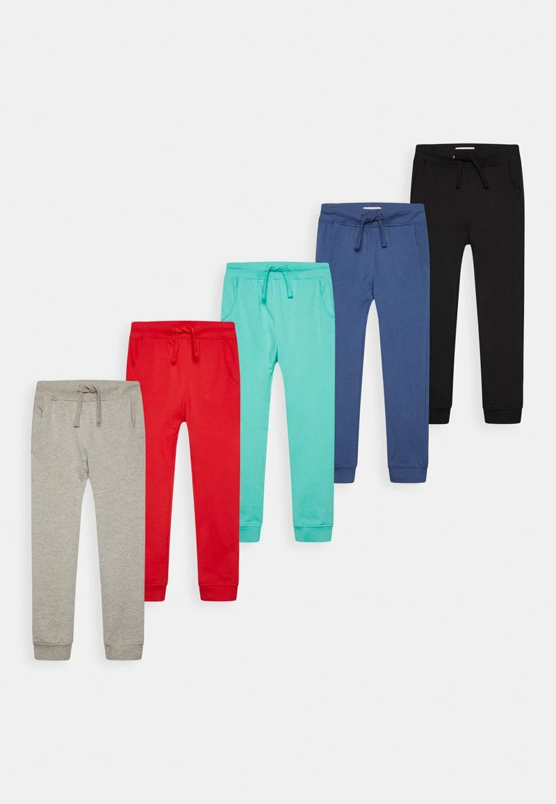 Friboo Niños BASIC BOYS SWEATPANTS 5 PACK - Pantalones Deportivos - Multi-coloured, Ochre, Red