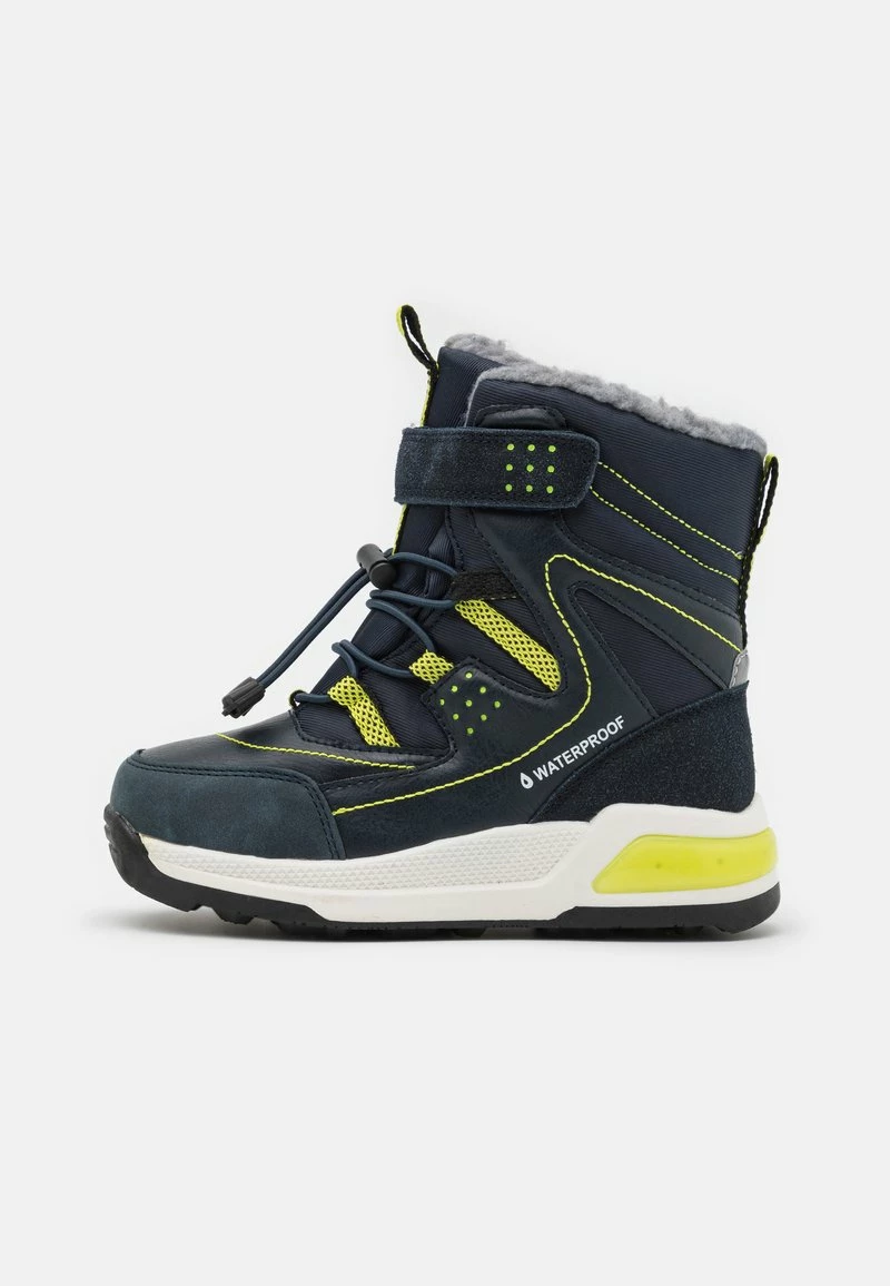 Friboo Niños Botas Para La Nieve - Dark Blue