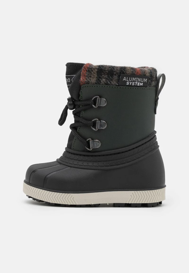 Friboo Niños Botas Para La Nieve - Dark Green