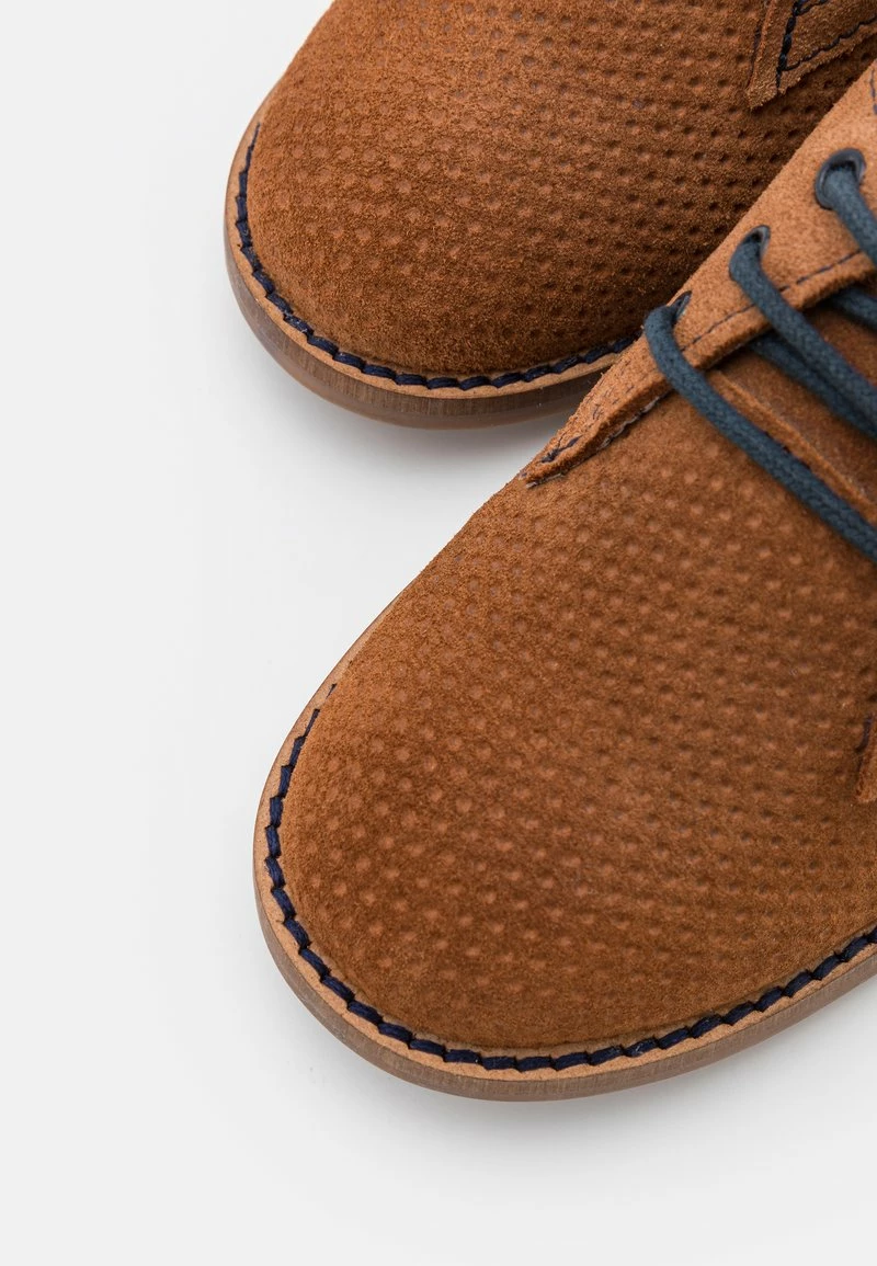 Friboo Niños LEATHER - Zapatos Con Cordones - Brown - Imagen 6