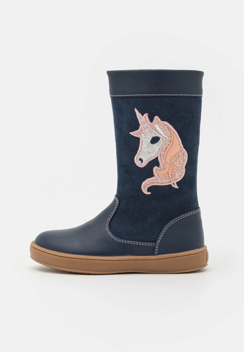 Friboo Niños Botas - Dark Blue