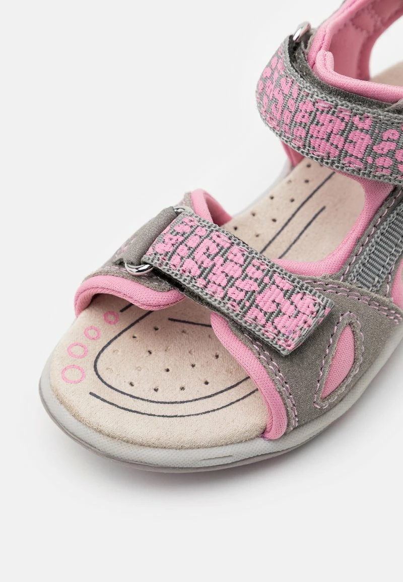 Friboo Niños LEATHER - Sandalias De Senderismo - Light Grey - Imagen 6