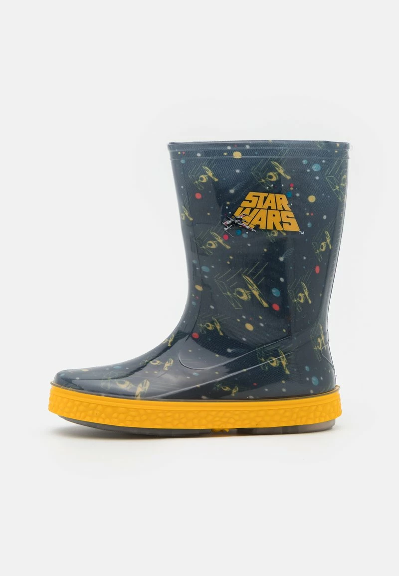 Friboo Unisexo STAR WARS - WELLIES - Botas De Agua - Dark Blue/yellow