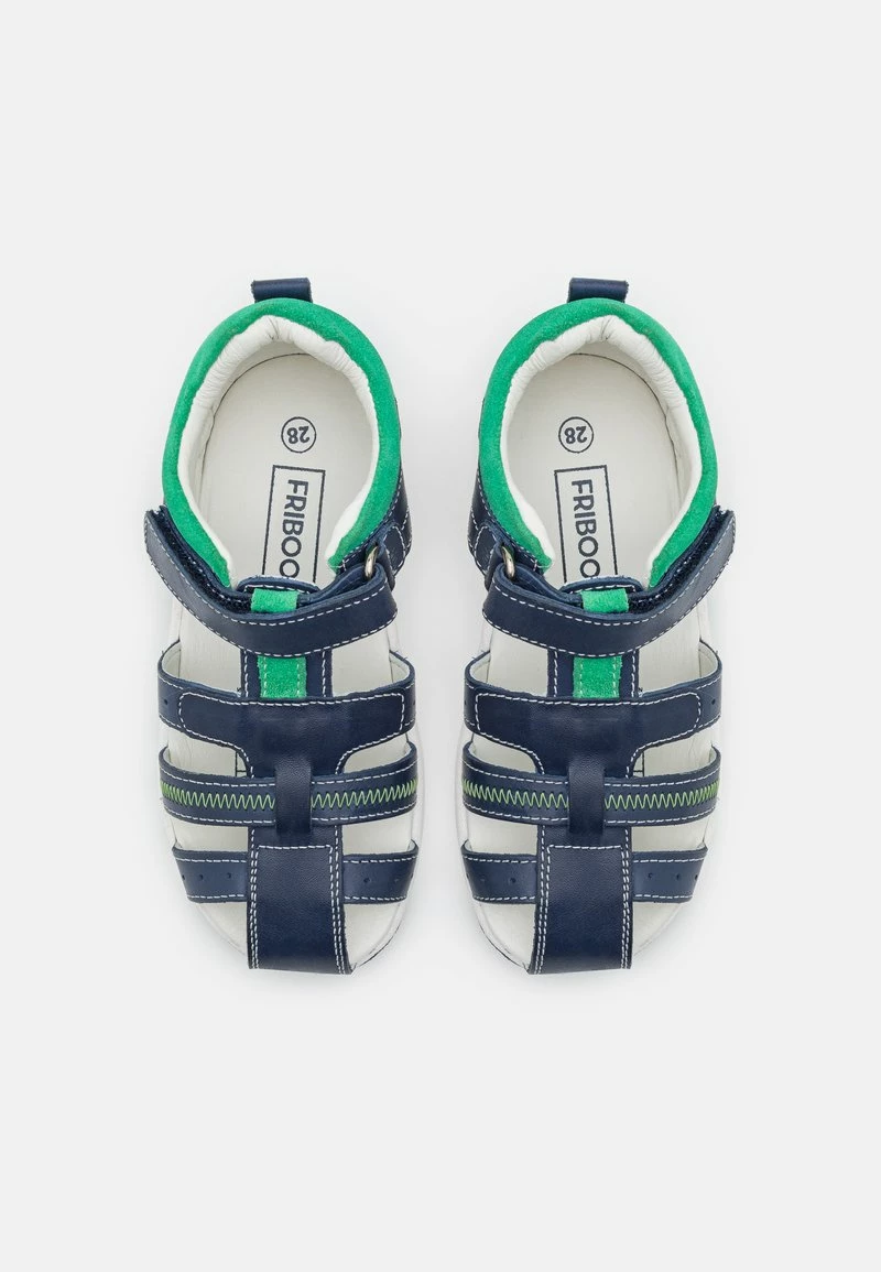 Friboo Niños LEATHER - Sandalias De Senderismo - Dark Blue - Imagen 4