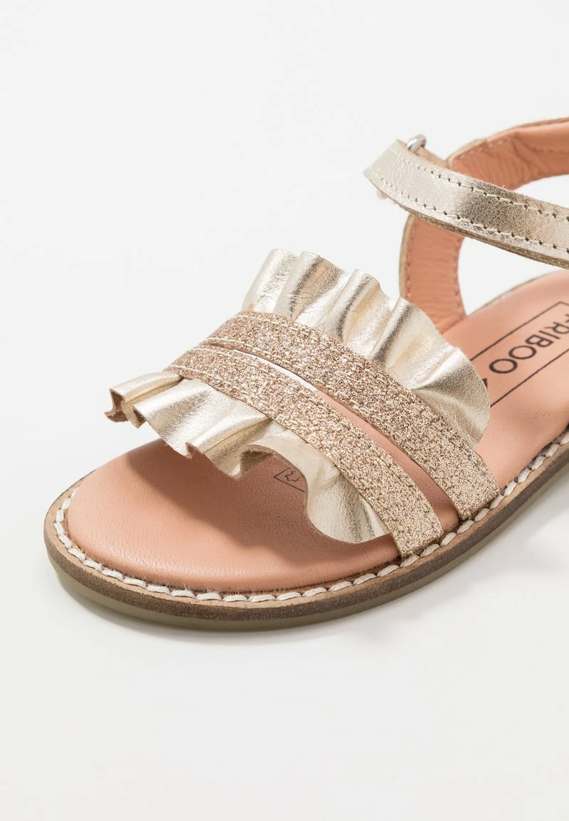 Friboo Niños LEATHER - Sandalias - Gold - Imagen 3