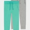 Friboo Niños 2 PACK - Pantalones Deportivos - Grey/turquoise