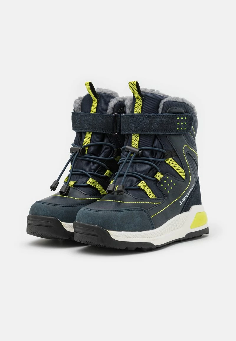 Friboo Niños Botas Para La Nieve - Dark Blue - Imagen 2