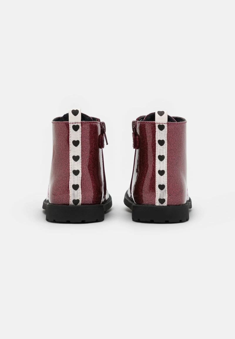 Friboo Niños Botines Con Cordones - Bordeaux - Imagen 3