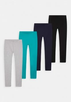 Friboo Niños 4 PACK BASIC GIRLS - Leggings - Multi-coloured, Turquoise, Grey