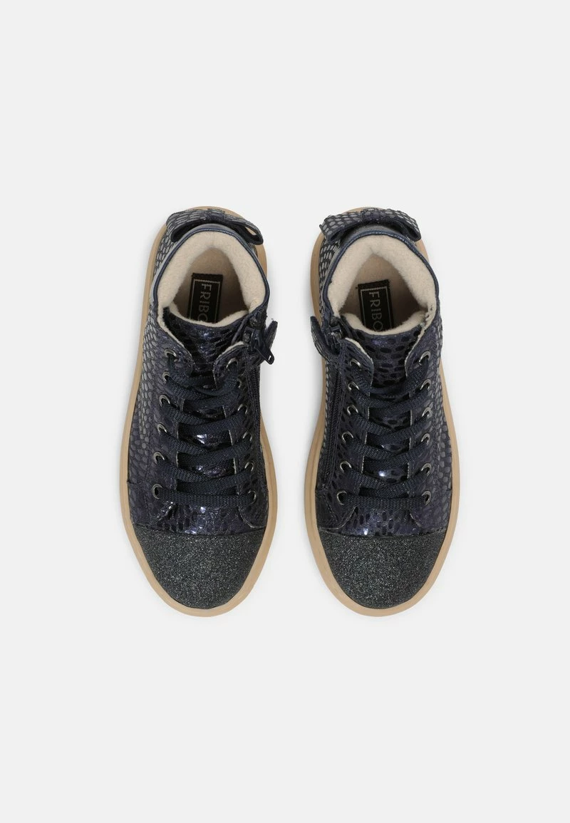 Friboo Niños LEATHER - Zapatillas - Dark Blue - Imagen 4