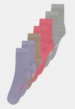 Friboo Niños 7 PACK - Calcetines - Grey/red/khaki