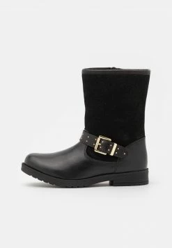 Friboo Niños LEATHER - Botas - Black