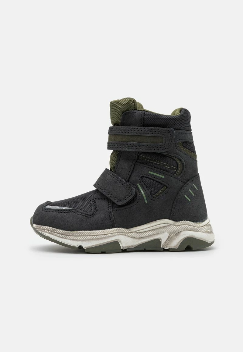 Friboo Niños Botas Para La Nieve - Black