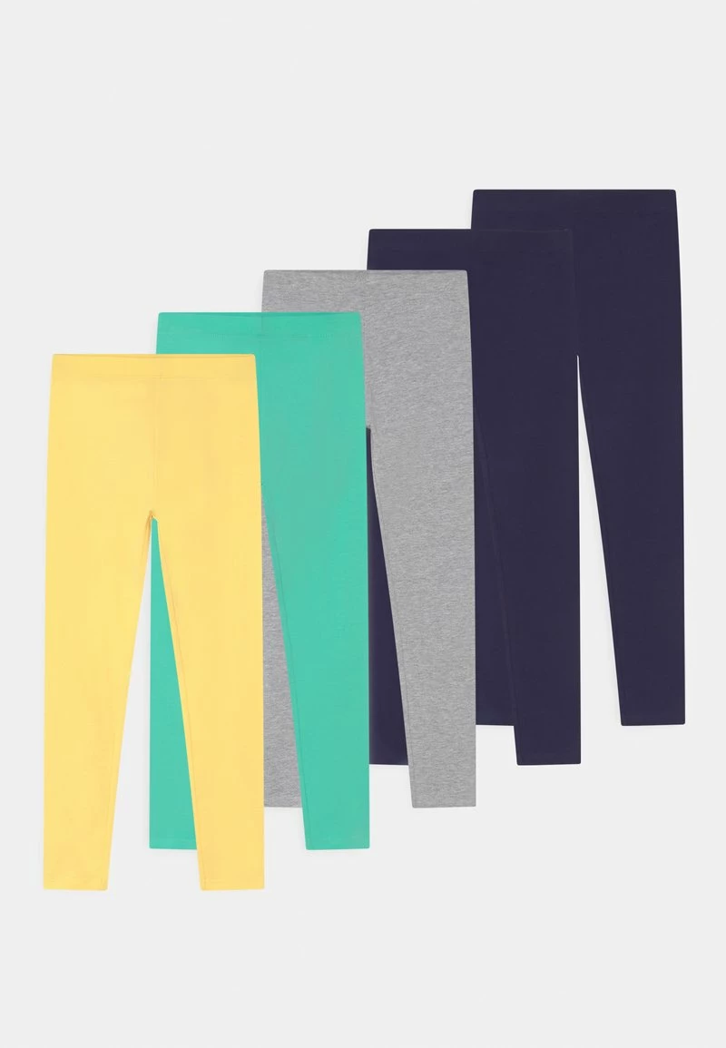 Friboo Niños 5 PACK - Leggings - Multi-coloured/dark Blue/yellow