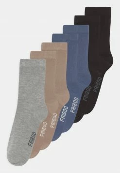 Friboo Unisexo 7 PACK UNISEX - Calcetines - Tan/black/grey
