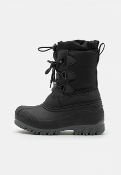 Friboo Niños Botas Para La Nieve - Black/grey