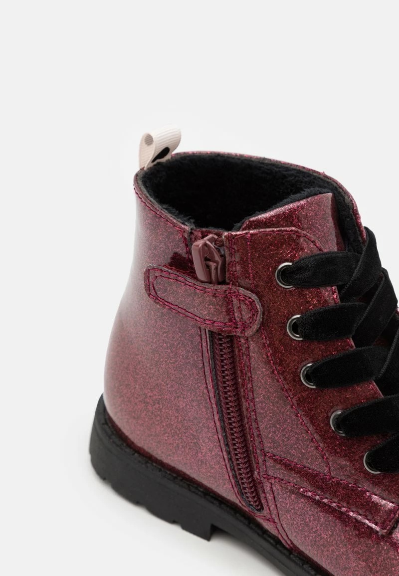 Friboo Niños Botines Con Cordones - Bordeaux - Imagen 6