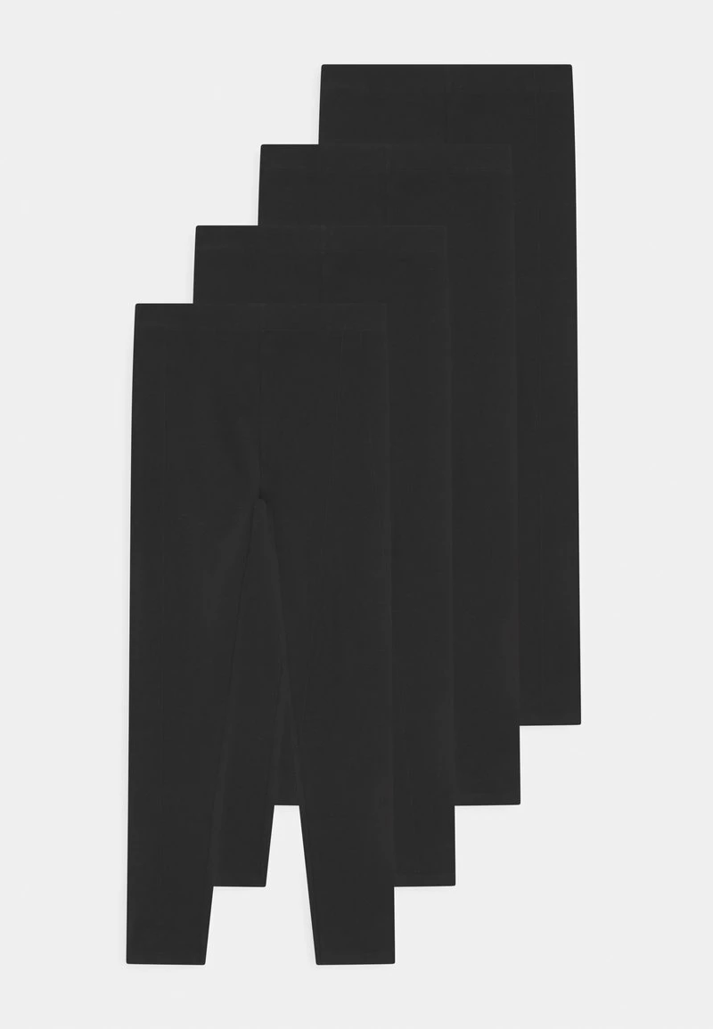 Friboo Niños BASIC GIRLS 4 PACK - Leggings - Black
