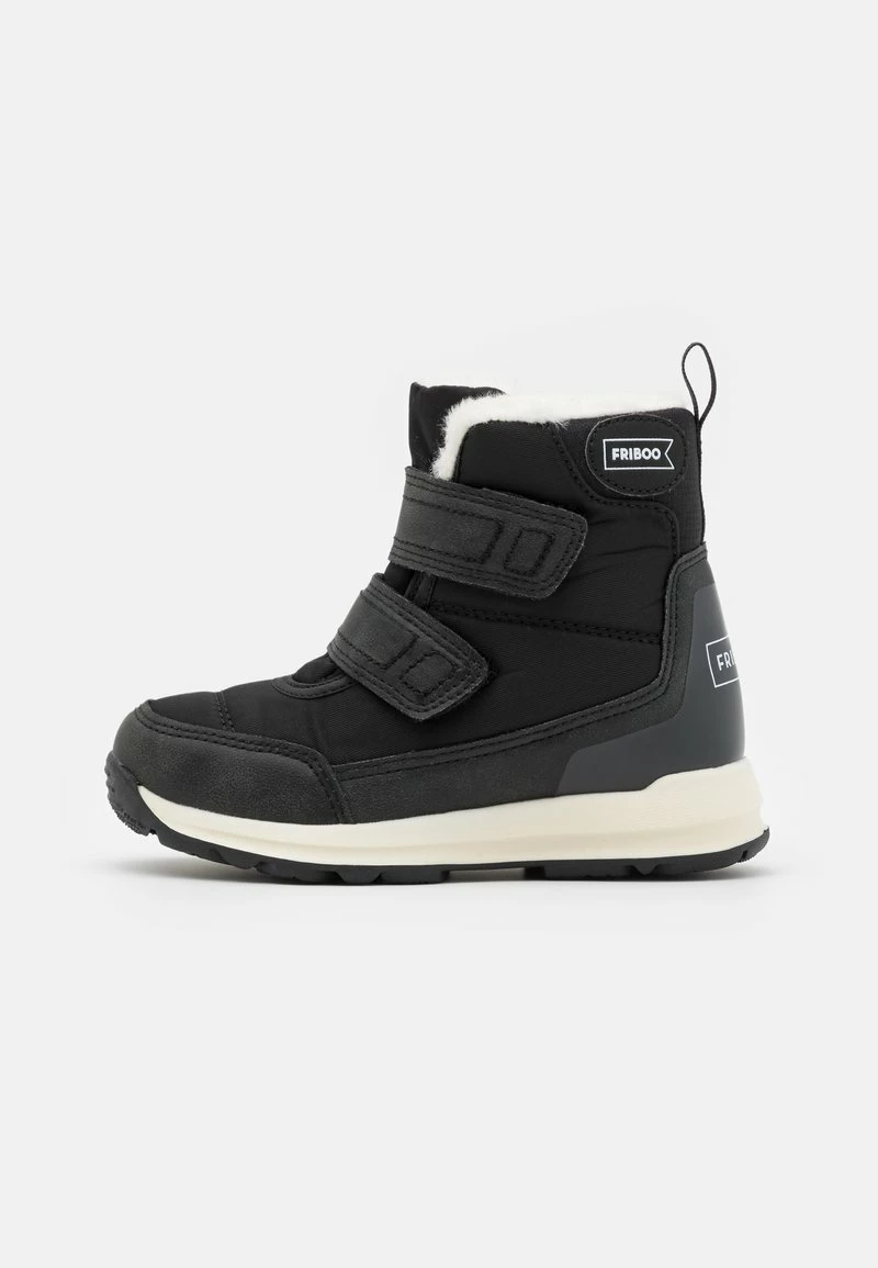 Friboo Niños Botas Para La Nieve - Black