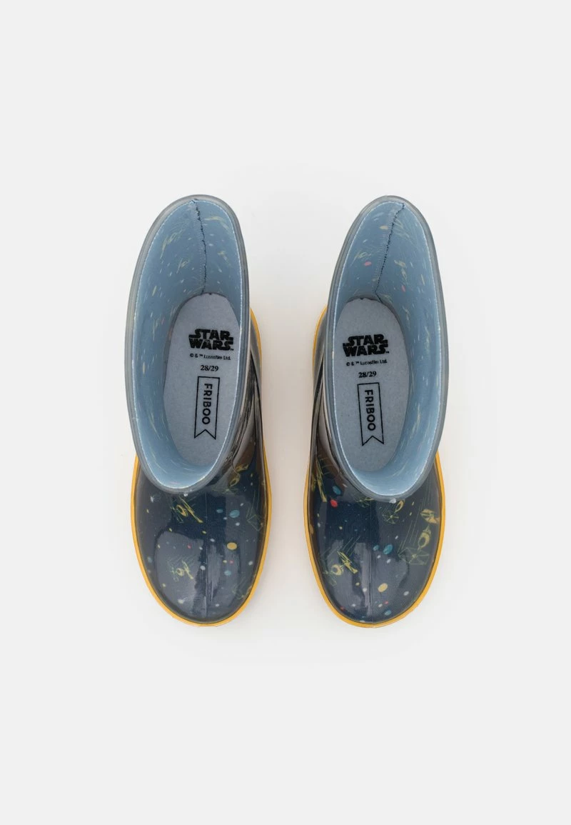 Friboo Unisexo STAR WARS - WELLIES - Botas De Agua - Dark Blue/yellow - Imagen 4