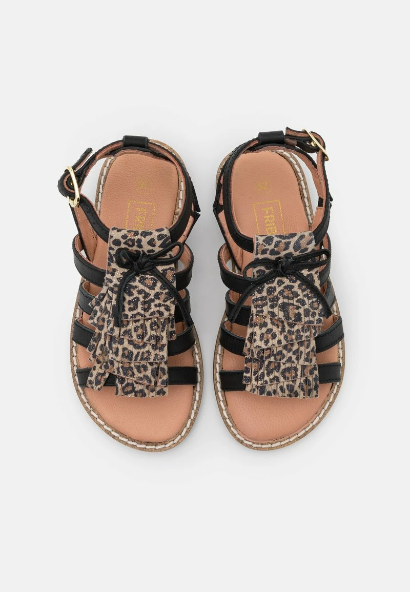 Friboo Niños LEATHER - Sandalias - Black - Imagen 4