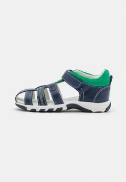Friboo Niños LEATHER - Sandalias De Senderismo - Dark Blue