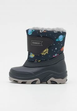 Friboo Niños Botas Para La Nieve - Blue/dark Blue