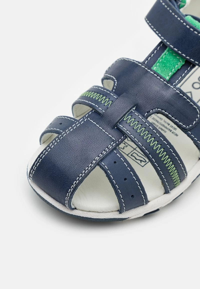 Friboo Niños LEATHER - Sandalias De Senderismo - Dark Blue - Imagen 6